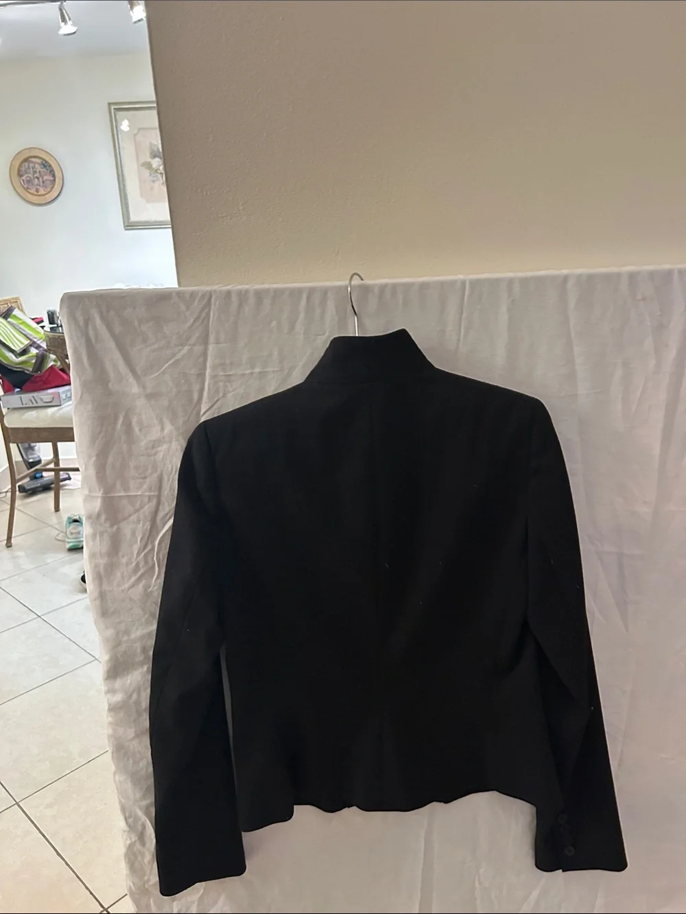 Lauren Ralph Lauren Black Stand-Collar Blazer - Picture 3 of 3